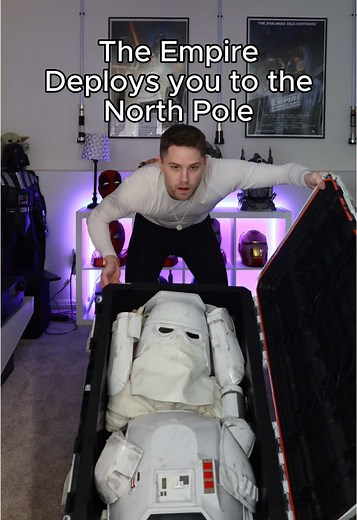 Star Wars Cosplay Deployment at the North Pole
