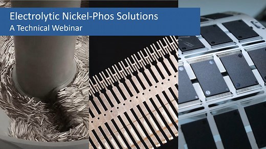 Technic Electrolytic Nickel-Phosphorous Webinar