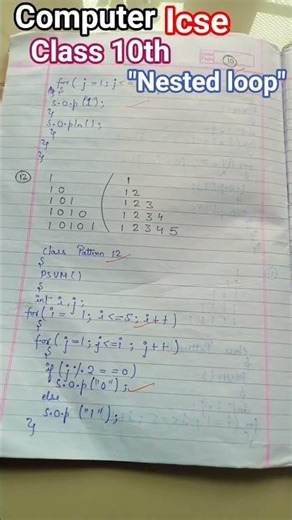 😉 notes of computer class 10th ICSE