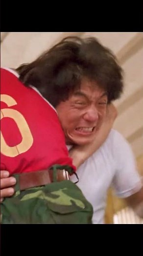 In Police Story 3: Super Cop—Yang Jianhua sets up a 实战 showdown: Jackie Chan vs. the 武警 chief coach!