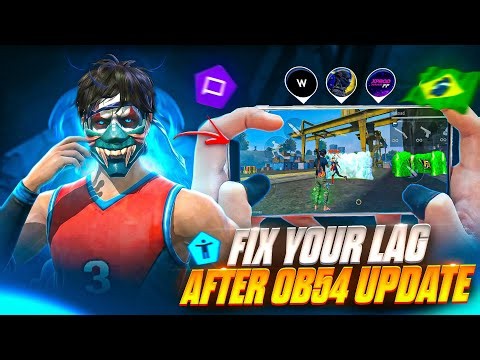 FREE FIRE LAG PROBLEM AFTER NEW UPDATE | LAG FIX SETTINGS OB54 UPDATE | FF LAG FIX 2GB, 4GB 2026