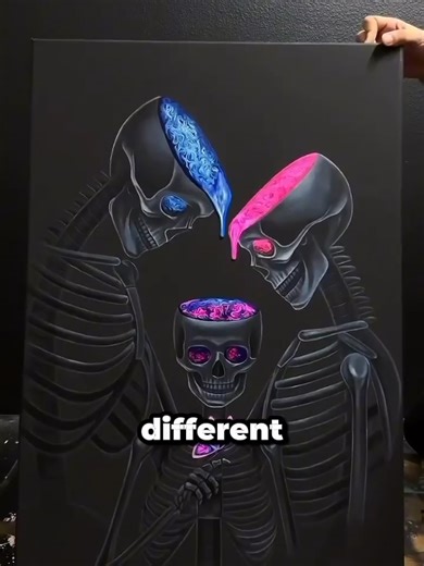 Acrylic Pour Mistrey 🎨...... #foryoupage #painting #usa #fyyyy