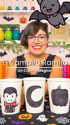 🧛Cuento MÁGICO del Vampiro Ramiro 🎃 [Te cuento cómo se hace🪄]