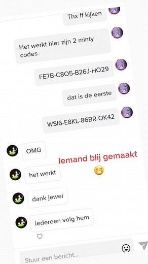 New_minty_codes sur TikTok