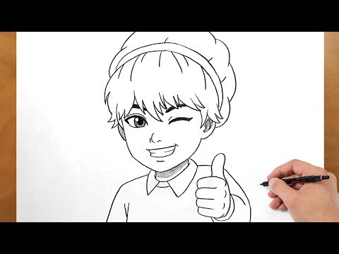 How to Draw Baby Saja (K-Pop Demon Hunters) | Simple Pencil Sketch Tutorial