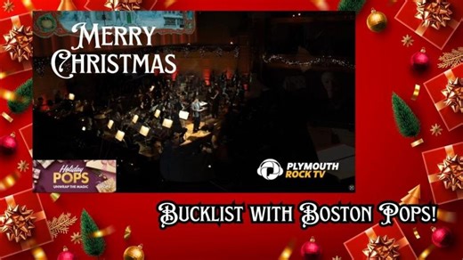 Bucket List w/ the Holiday Pops-Chuck Nilosek recites classic Christmas story from Symphony Hall | Chuck Nilosek