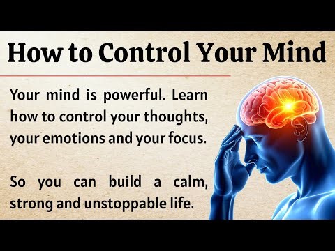 How to Control Your Mind | Graded Reader | Powerful Tips | Improve Your English