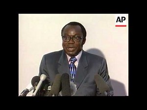 Zaire - President's spokesman addresses presser