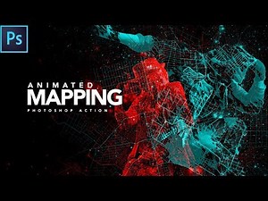 How to use - Animated Mapping Photoshop Action