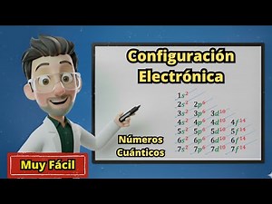 ⚛️ Configuración Electrónica, su Distribución y Números Cuánticos ¡EXPLICADO CON UN EJEMPLO!
