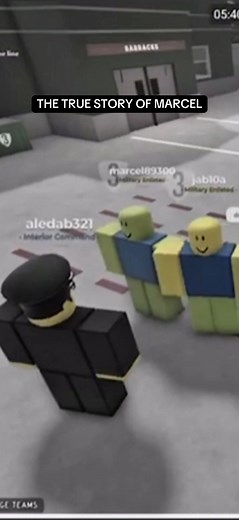 The True Story of Marcel in Roblox