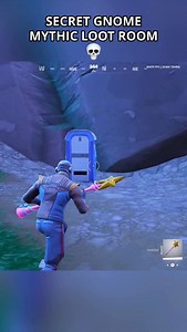 SECRET GNOME MYTHIC LOOT ROOM in Fortnite Chapter 7😳 #fortnite #fyp #relishh | Relishh