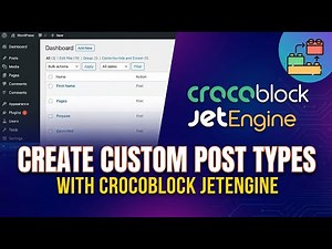 How to Create Custom Post Types with Crocoblock