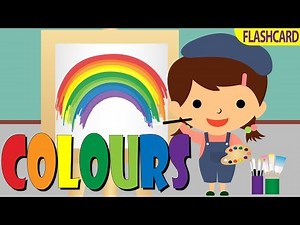 Speed Learning Story | Basic Colours Flashcards For Kids