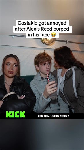 Costakid Reacts to Alexis Reed's Burp Incident