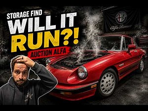 1988 Alfa Romeo Spider Quadrifoglio - Will It Run?