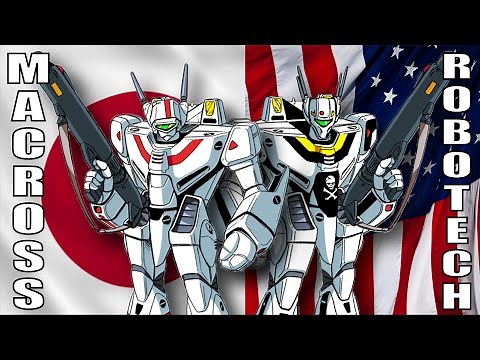 Robotech and Macross Adaptations Across Countries