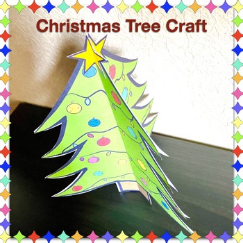 3D Christmas Tree Craft