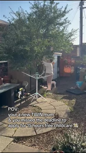 That time I took my anger out on our tree. Why the F does no one tell you about the strict deadlines for free childcare? This mistake cost 💸💸💸 #childcare #freechildcare #taxfreechildcare #newmum #pregnantandscrewed