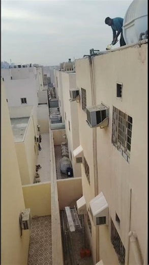 # Install water drainage # window Ac