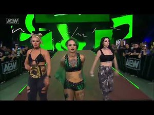 Ruby Soho with Outcast Entrance - AEW: July 05, 2023 4K