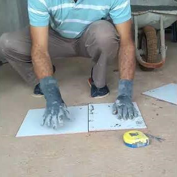 como cortar piso sem máquinas e sem riscadeira