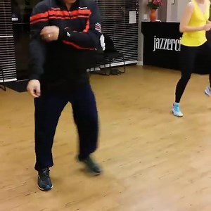 Cleto showing off his Jazzercise skills this morning! | Where's Cleto?