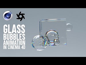 Morphing glass bubbles in Cinema 4D using Octane Render