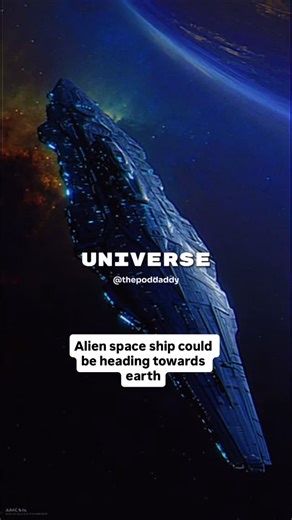 @thepoddaddy2.0 on Instagram: "Alien space ship could be heading towards earth #3iatlas #aliens #ufo #space #nasa #ufos #usa"