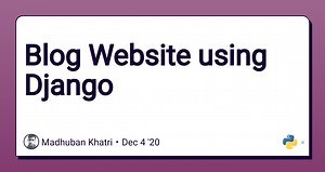 Blog Website using Django