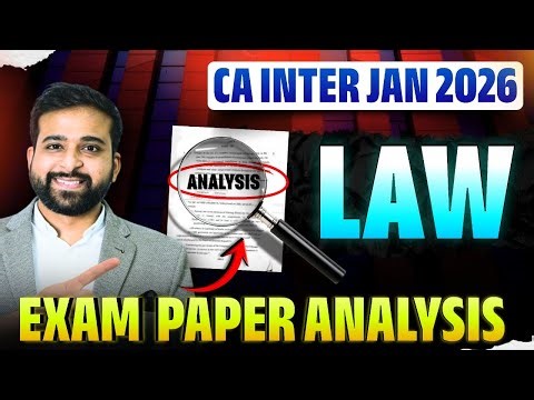 HONEST REVIEW | CA INTER LAW JAN 26 | LENGHTHY??