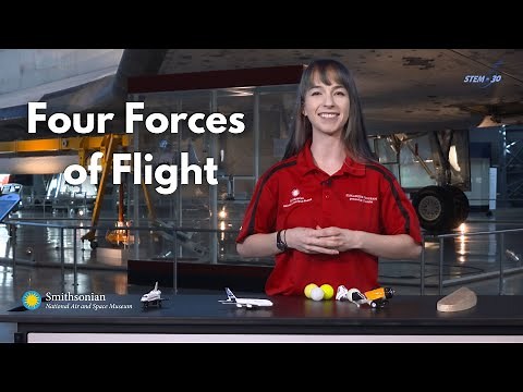 The Four Forces of Flight (How Things Fly Demonstration)