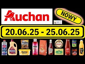 Gazetka AUCHAN | 20.06.25 - 25.06.25! | Sprawdź najlepsze OFERTY! 🛒