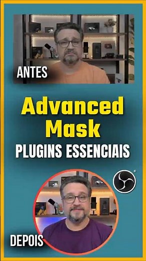 Round Camera in OBS in 30 seconds - Advanced Mask! 🔴