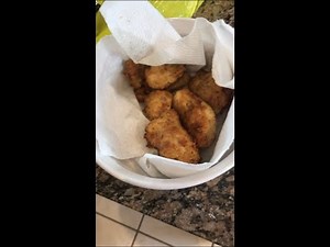 Quick and easy Popeyes style chicken nuggets/bites