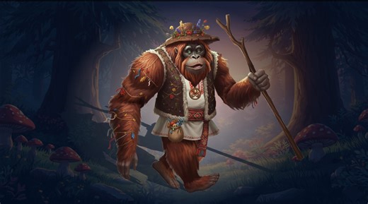 Orangutan Warrior – 2D Character Animation