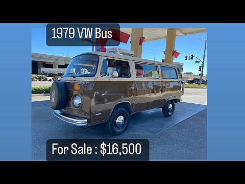 1979 VW Bus For Sale $16,500