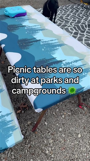 Fitted Tablecloth for Picnic Tables and Camping