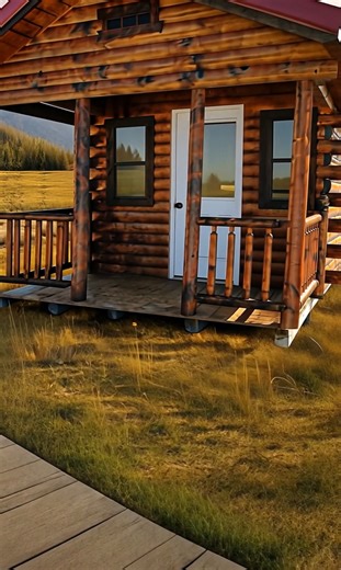 54K views · 1.1K reactions | Beautiful log cabin model 朗 | Mountain Cabins | Facebook