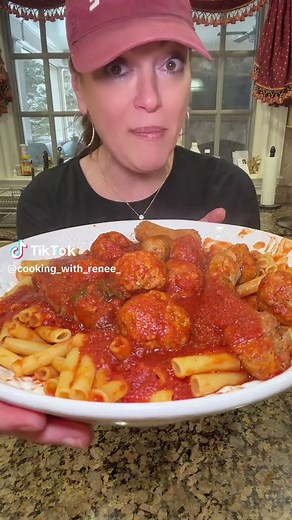 Traditional Italian Sunday Sauce with Meatballs