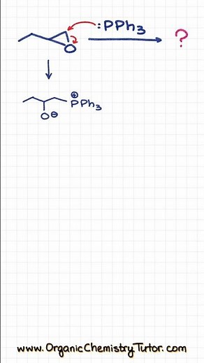 Watch Triphenylphosphine Break This Molecule Apart #chemistryshorts #mechanism