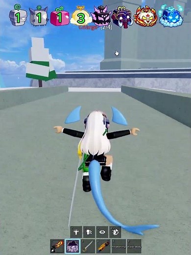 Skill F Farthest in Blox Fruits 😲 #roblox #bloxfruits #fruit