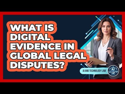 What Is Digital Evidence In Global Legal Disputes?
