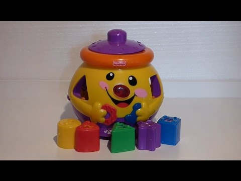 Fisher-Price Laugh and Learn Cookie Shape Surprise-Cookie jar shape shorter