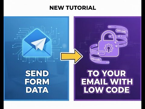 How to Email Form Submissions with NO CODE (Low-Code Method)