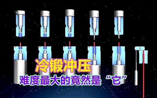 冷锻难度有多大，冲压模具设计师却觉得非常简单 ，到底是为什么
