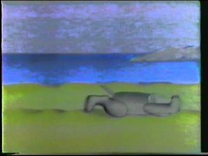 Crystal Tipps and Alistair at the beach