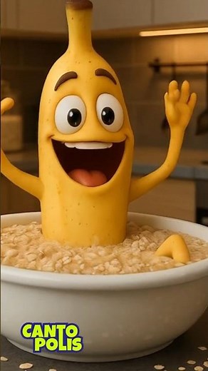 La Banana 🎵 - Música Infantil | Cantopolis #músicaeducativa #frutassaludables