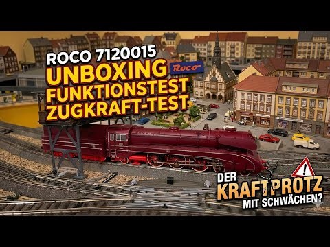 🚂 Roco BR 10 (7120015): KRAFTPROTZ mit SCHWÄCHEN? 🚂💨 Unser UNBOXING- & ZUGKRAFT-TEST! 🏗️🔍 