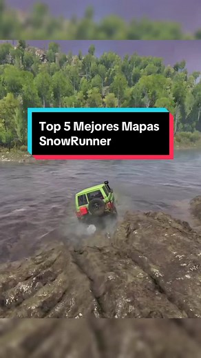 Top 5 Mejores Mapas en SnowRunner